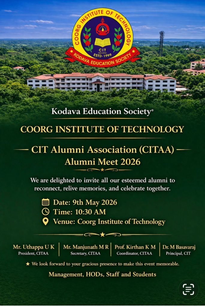 CIT Alumni Association presents Alumni Meet 2026